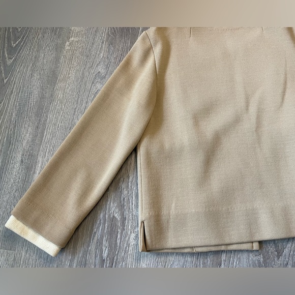 Vintage Union Made Tan Women’s Sweater Jacket - Picture 3 of 6